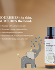 Infant massage oil