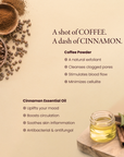 Coffee Soap With Cinnamon - Cold Process Exfoliating Soap