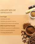 Cane Sugar And Coffee Body Scrub Exfoliator