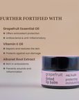 Grapefruit Tinted Lip Balm For Dry Lips