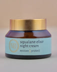 Squalane Moisturizing Night Cream With Hyaluronic Acid And Peptides