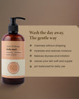 Roots & Bloom Moisturizing Body Wash with Aloe Vera and Cucumber