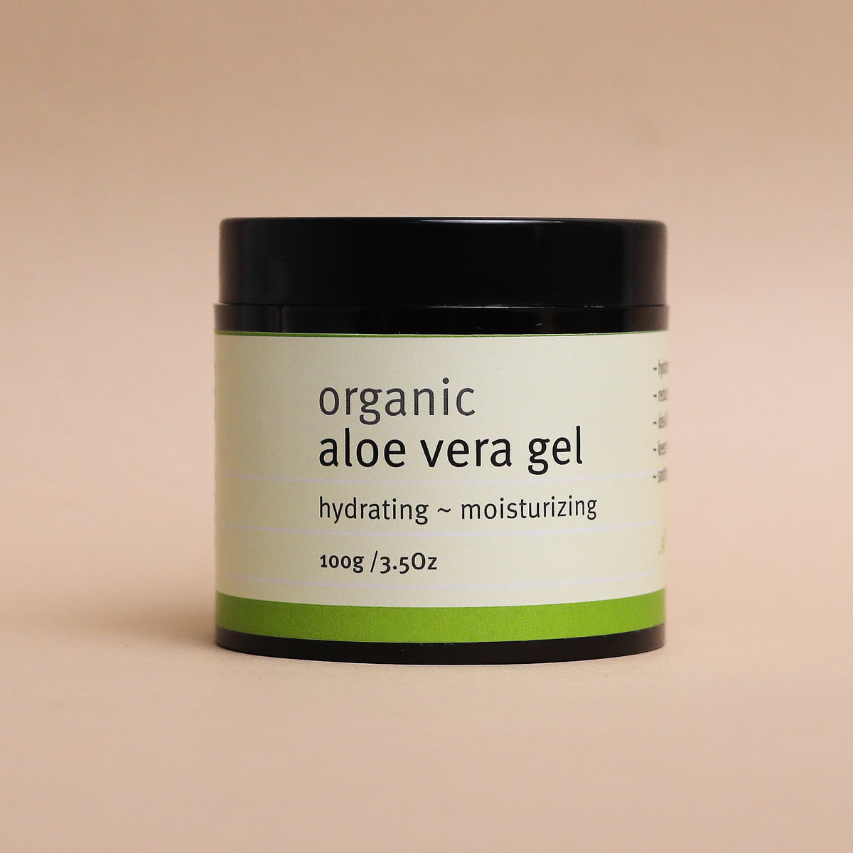 Organic Aloe Vera Gel-Hydrating and Moisturizing