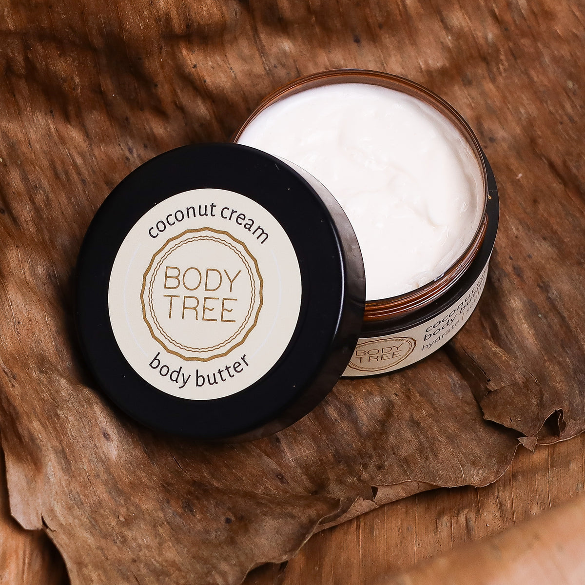 Coconut Cream Body Butter For Dry Skin With Magnesium And Coconut Milk