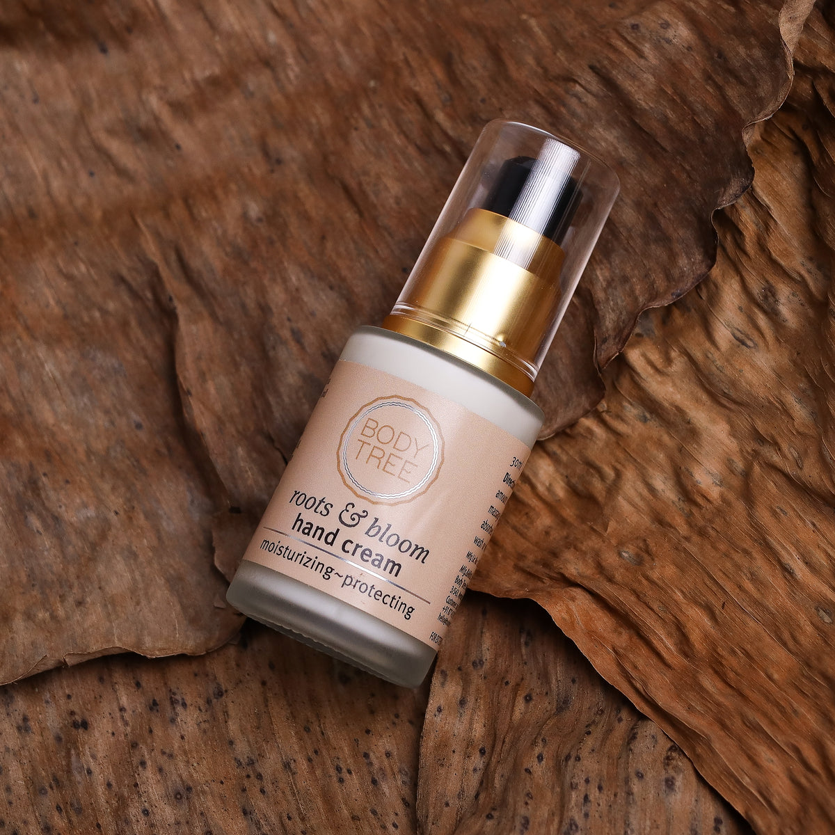 Roots &amp; Bloom Moisturizing Hand Cream with Shea Butter and Tamanu Oil