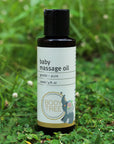 Baby Oil For Pre-Bath Massage With Virgin Coconut Oil, Sweet Almond Oil, And Vitamin E