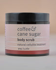 Coffee & Cane Sugar Body Scrub - Natural Cellulite Treatment