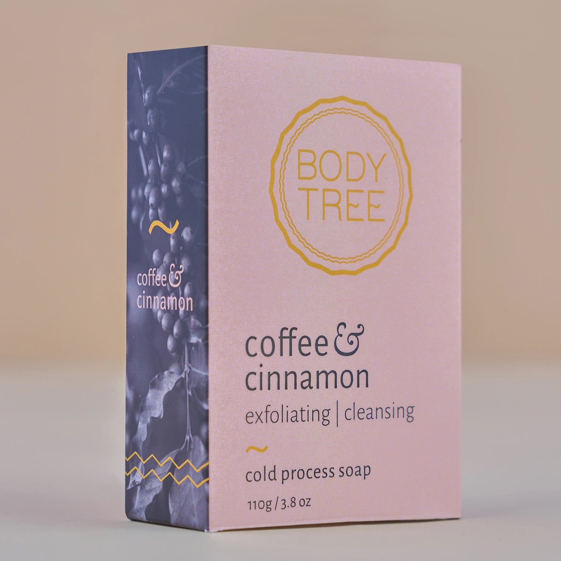 Coffee &amp; Cinnamon -  Exfoliating &amp; Cleansing Cold Process Soap