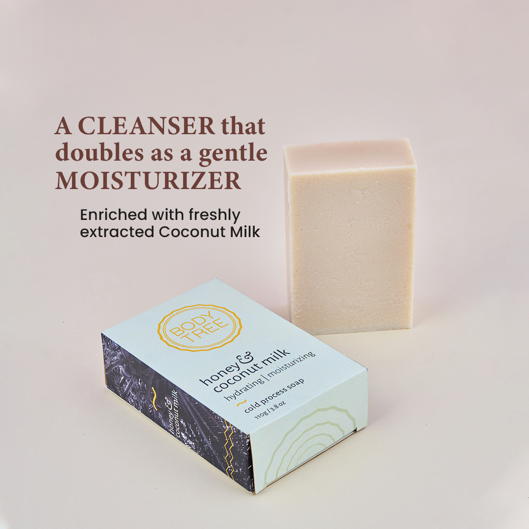 Honey &amp; Coconut Milk - Hydrating &amp; Moisturizing Cold Process Soap