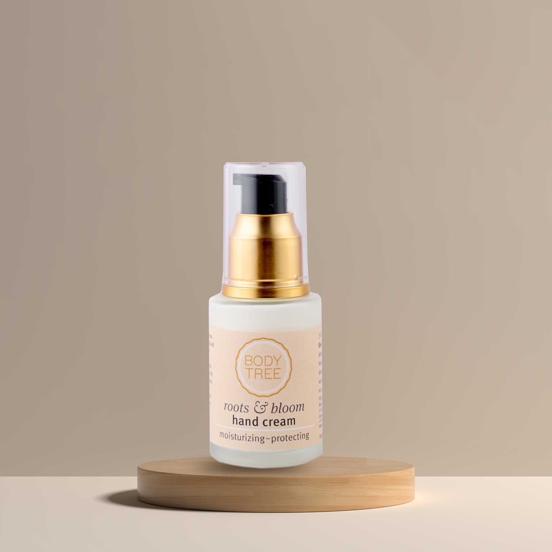 Roots & Bloom Moisturizing Hand Cream with Shea Butter and Tamanu Oil