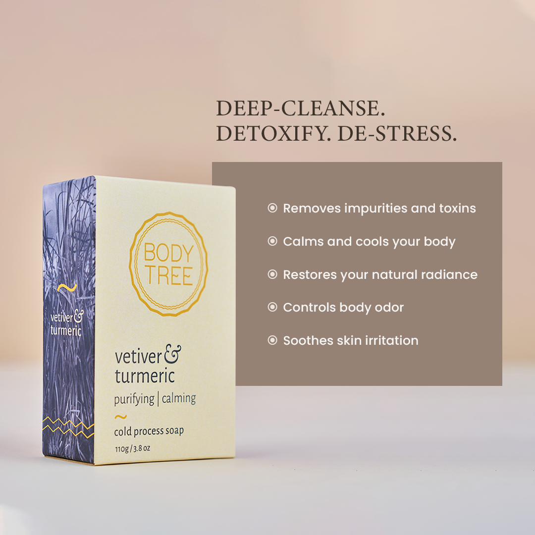 Turmeric &amp; Vetiver  - Purifying &amp; Calming Cold Process Soap