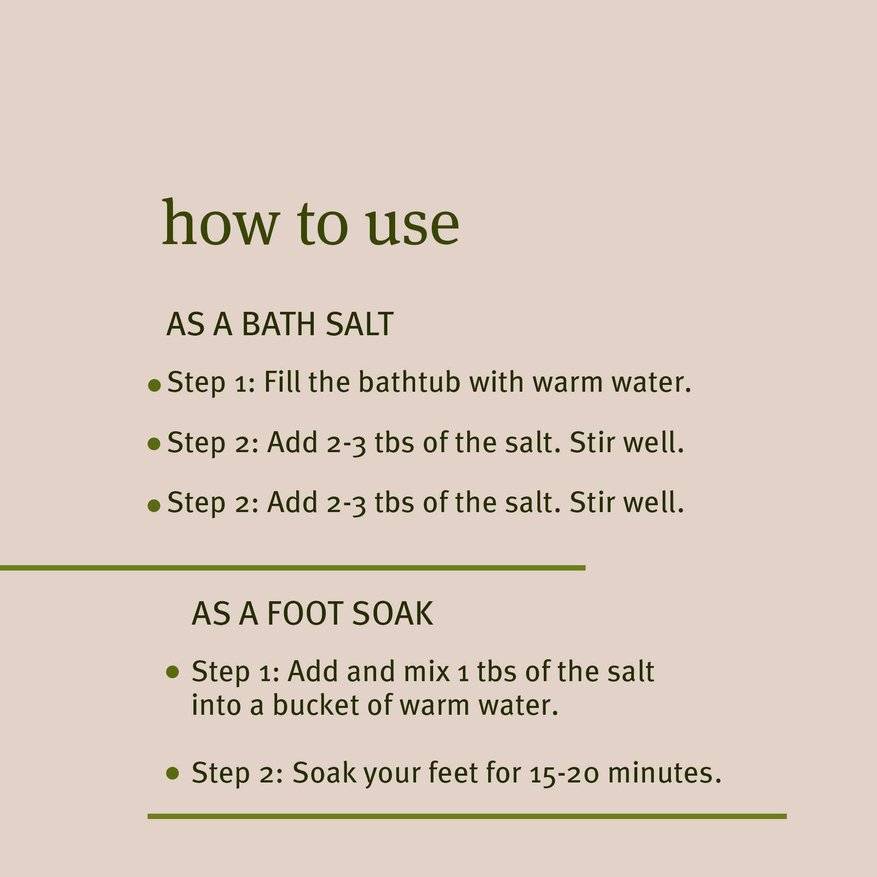 Roots &amp; Bloom Bath &amp; Foot Soak