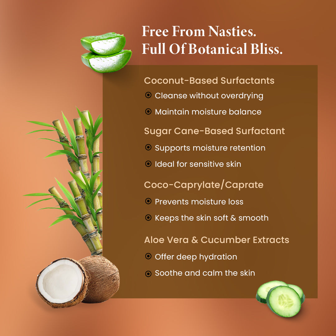 Roots &amp; Bloom Moisturizing Body Wash with Aloe Vera and Cucumber