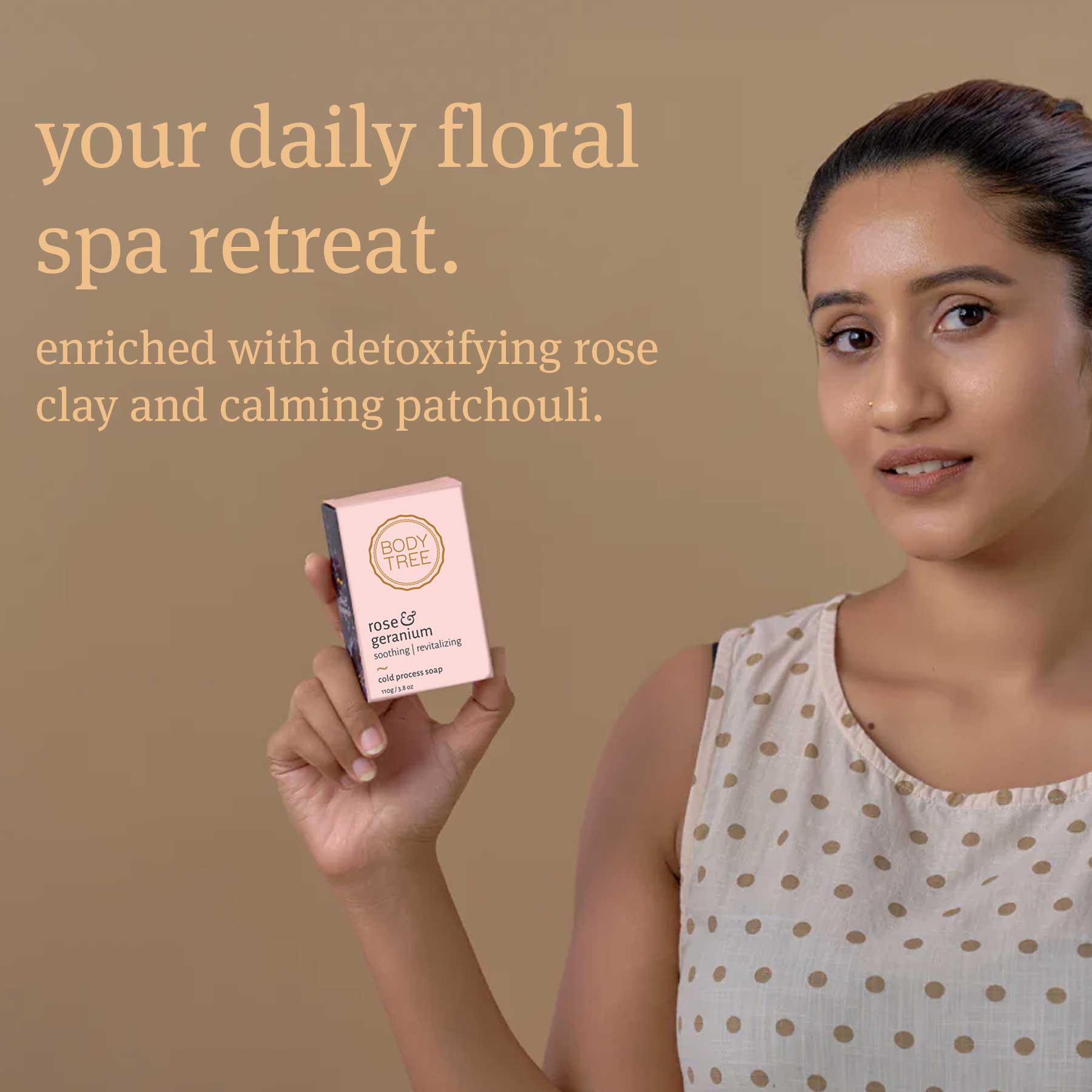 Rose Soap with Geranium and Rose Clay - Cold Process Soap