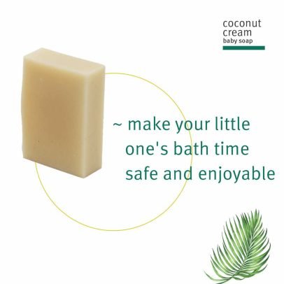 coconut cream baby soap
