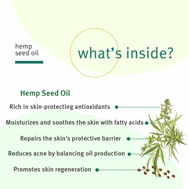 Hemp Seed Oil Benefits, Natural Oil