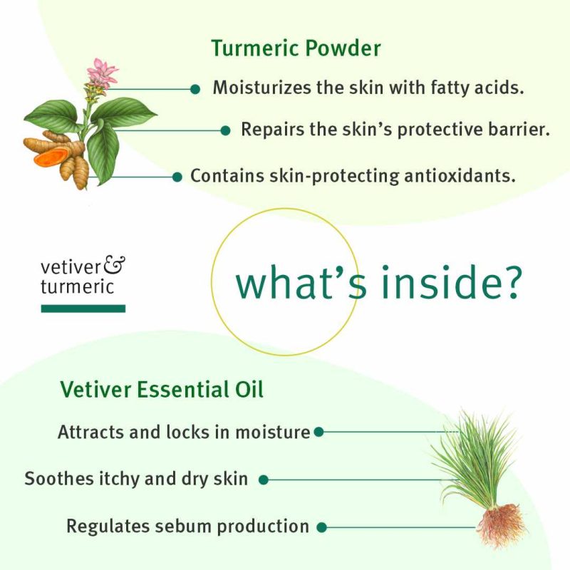 vetiver and turmeric soap benefits