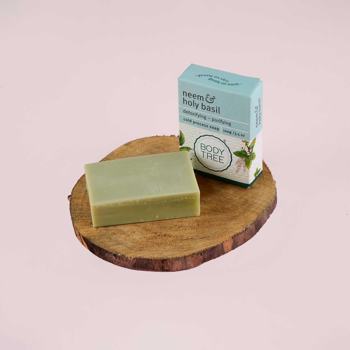 Neem Holy Basil Soap BodyTree Naturals